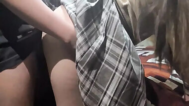 I Cum Inside My Stepsister, We Fucked After Class