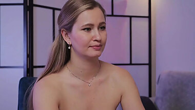 Sexy Striptease and Masturbation with a Dildo