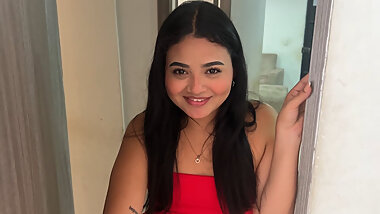 Stepsister knocks on my door to ask me for a favor