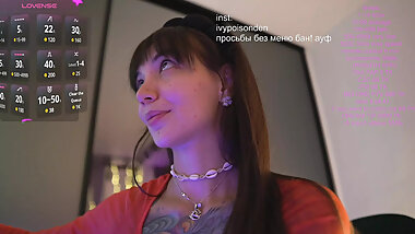 Ass In Gift Wrapper Masturbates Tight Pussy