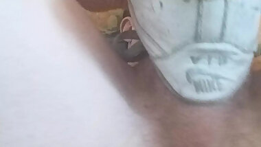 I fuck a student's AF1 at my house