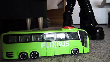 Booty Bitch in a Merciless Mood for Destruction!