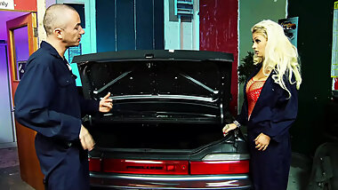 Katie Kaliana Trades Car Talk for Steamy Shop Fun