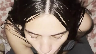 Latina Gets Her Pussy Stretched