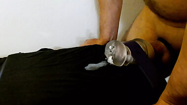 Multiple Cum with Fleshlight Quickshot Mia Malkova