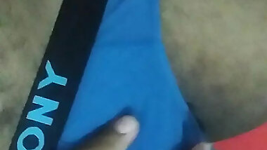 hairy virgin  indian guy shameless moments while in the bed