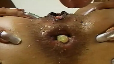 Cute teen got cream in her tight ass