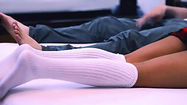 The best friend fucks me in my room while the step sister is at a party with her friends.