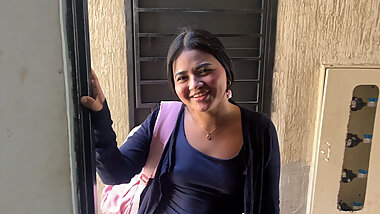 Stepsister arrives on a trip after a long time