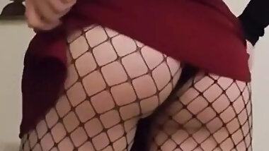 Young Femboy in a Miniskirt