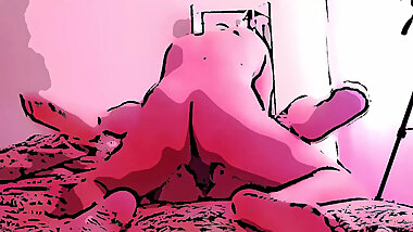 Stepdaddy fucked his dirty bitch