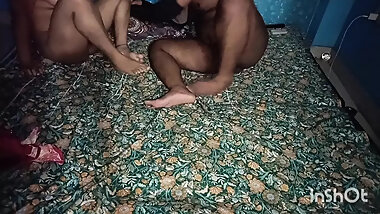 College girl came to a bf house and see tham to this with another girl