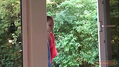 Jenny Glam Gets Caught Trespassing the Swimming Pool - Must Pay with Sex