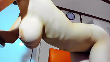 Hot Jumping, Hanging, Bouncing Boobs of Sweet Myla_angel!