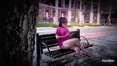 DEVIL caught by stranger hitting her hard in ANAL