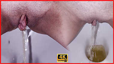 Compilation! Morning yellow urine! Pussy in different panties! Pov!