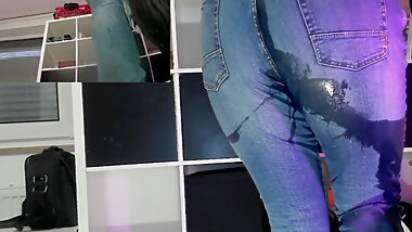 "She's coming in her pants - and I'm filming everything   POV German"