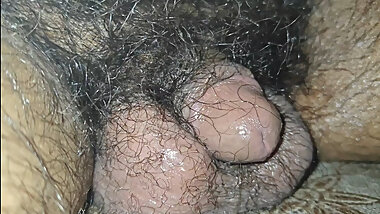 My friend's dick is small and hairy