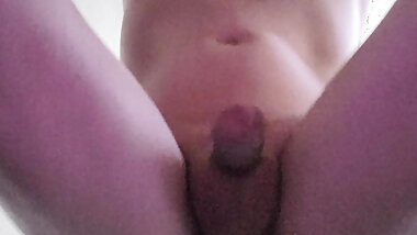 Fag boy Poundind BBC dildo