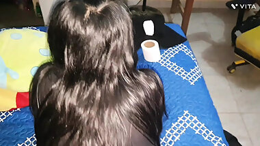 Flaquita her first time in a hotel