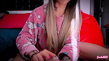 When We're Alone! I Make My Stepbrother Cum!