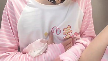 Cute Femboy in Pink (jerk off)